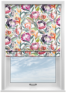 Ophelia, Rainbow - Roman Blind